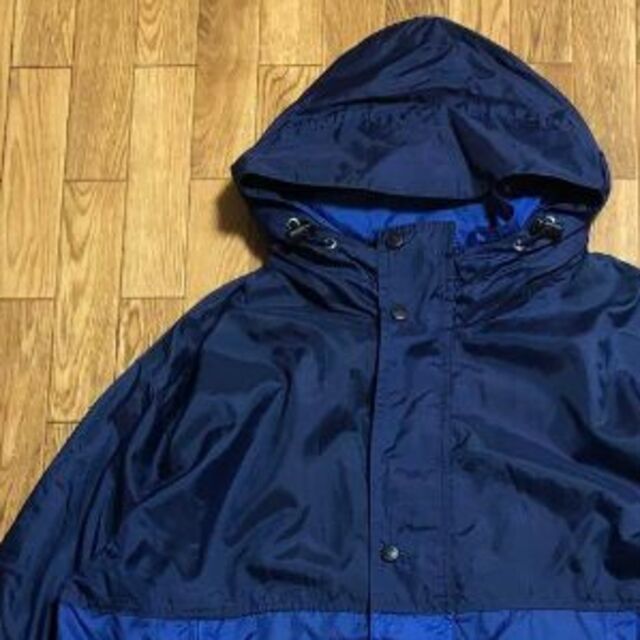 Timberland - 90s Timberland ナイロン パーカー 青 紺 M Timberland - 90s Timberland ナイロン パーカー 青 紺 M