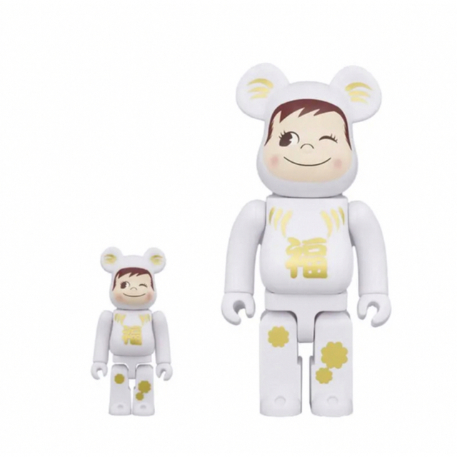 ベアブリック 達磨 ペコちゃん & ポコちゃん 100% & 400% smcint.com