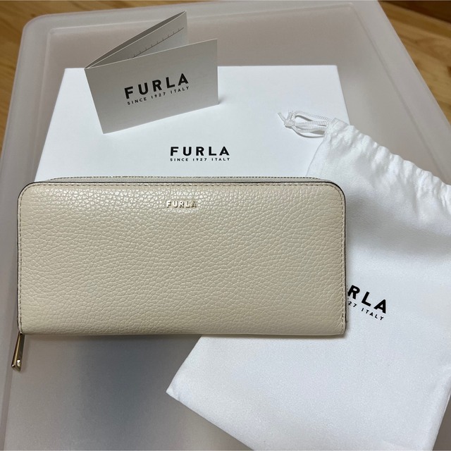 FURLA バビロンXLジップアラウンドスリム 長財布 - 財布