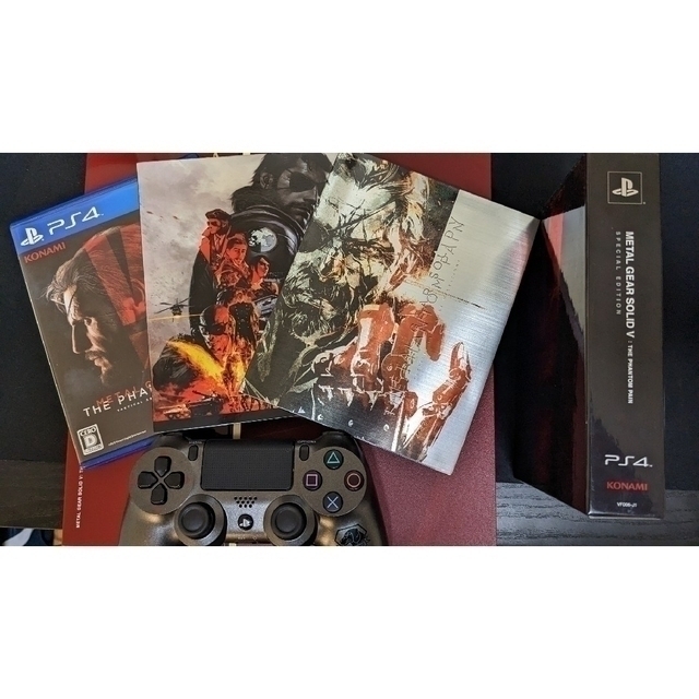 【1TB SSHD】PS4本体+METAL GEAR SOLID Vソフトセット