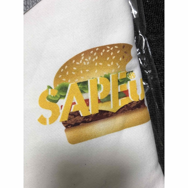 SAPEUR サプール HAMBURGER ハンバーガー CREW NECK