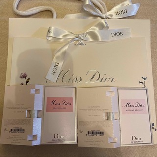 クリスチャンディオール(Christian Dior)のミス ディオール 限定 紙袋 リボン付き オーデトワレ(その他)