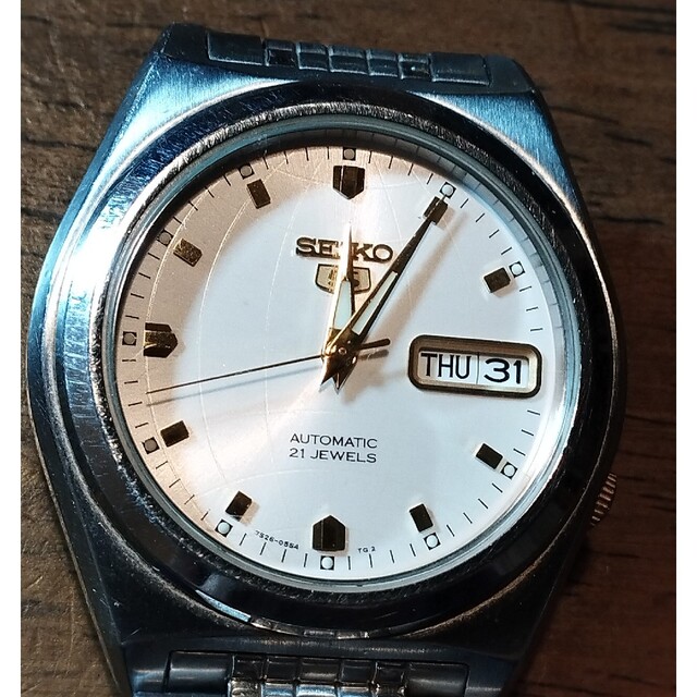 SEIKO - U14 セイコー5 オートマチック・自動巻き 稼働品 曜日・日付 ...