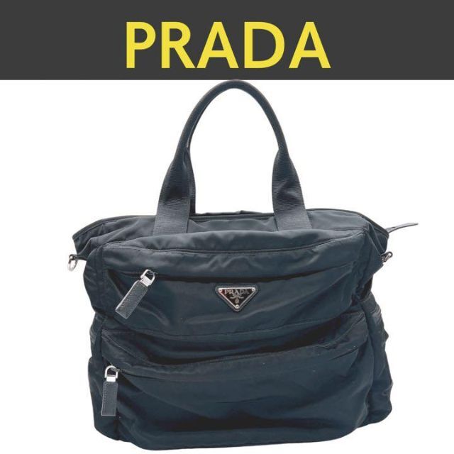 正規品販売! PRADA ショルダーバッグ ハンド 2WAY テスート 2VG040