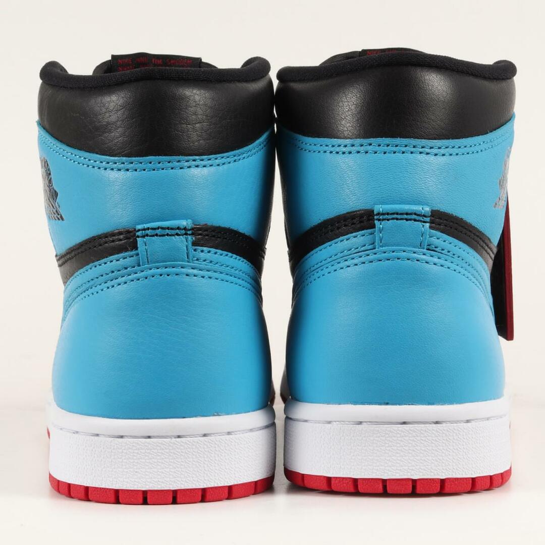 NIKE ナイキ スニーカー WMNS AIR JORDAN 1 HIGH OG UNC TO CHICAGO CD0461-046 ブラック ダークパウダーブルー ジムレッド シューズ 靴 ブランド サイズ：26.5cm WMNS US9.5 【メンズ】【R032】 2