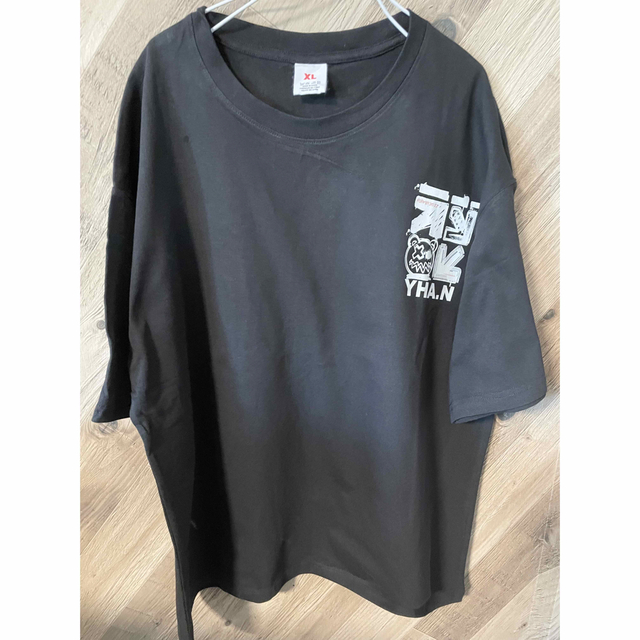 ラスト1 ストリート　Tシャツ　クマ　矢印　オフホワイト　韓国　テディベア　矢印 メンズのトップス(Tシャツ/カットソー(半袖/袖なし))の商品写真