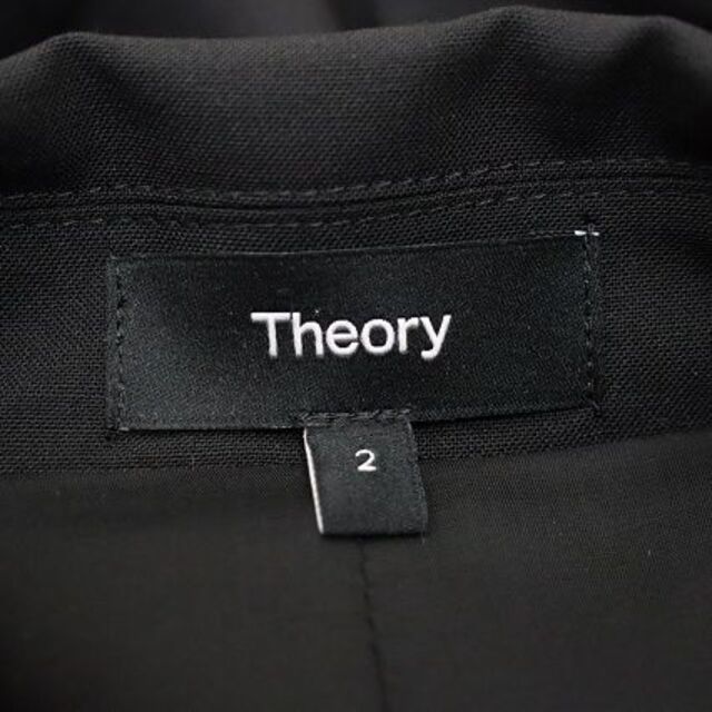 theory(セオリー)のTheory　22AW Traceable Wool ミドル丈ベストジレ　黒 レディースのトップス(ベスト/ジレ)の商品写真
