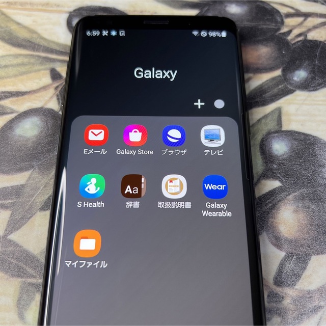 Galaxy(ギャラクシー)のGalaxy S9 Titanium Gray 64 GB SIMフリー スマホ/家電/カメラのスマートフォン/携帯電話(スマートフォン本体)の商品写真