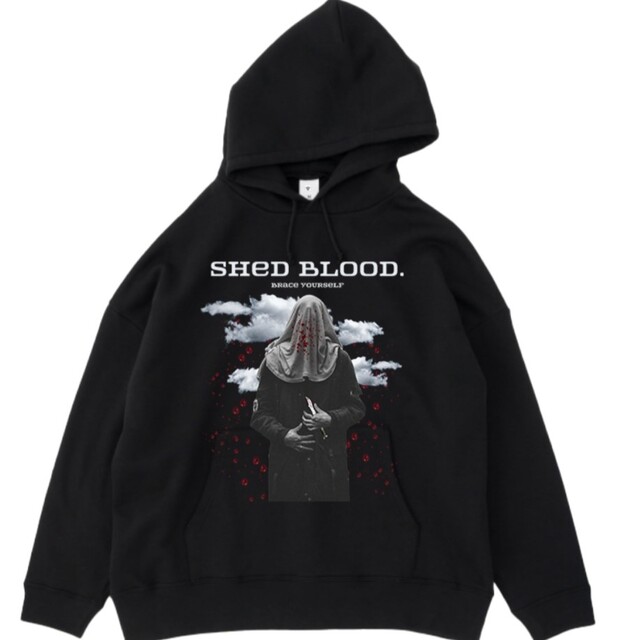 DALLSHED BLOOD hoodie DALL CLOTHING