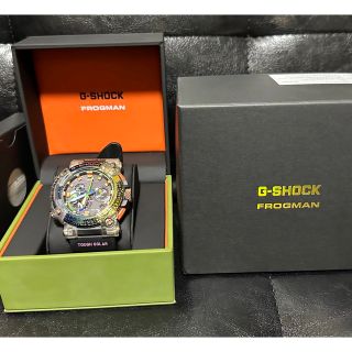 ジーショック(G-SHOCK)のG-SHOCK レインボー フロッグマン GWF-A1000BRT-1AJR (腕時計(アナログ))