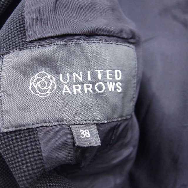 UNITED ARROWS(ユナイテッドアローズ)のユナイテッドアローズ ジャケット ブレザー テーラード コットン シンプル 38 レディースのジャケット/アウター(その他)の商品写真