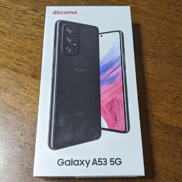 Galaxy A53 5G SC-53C オーサムブラック スマホ/家電/カメラ