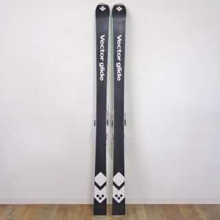 美品 ベクターグライド VECTOR GLIDE テレマーク スキー BOLD 180cm ボールド ビンディング 7tm STIパワーツアービンディング アウトドア 重量実測:2930g(ビンディング含む1本)