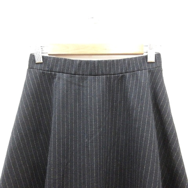 Spick & Span(スピックアンドスパン)のスピック&スパン Spick&Span フレアスカート ひざ丈 36 黒 レディースのスカート(ひざ丈スカート)の商品写真