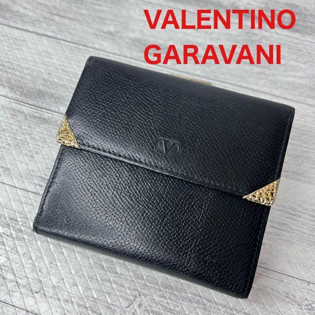 valentino garavani - VALENTINO GARAVANI 折り財布 内側汚れ ヴァレンティノの通販 by ゆう's