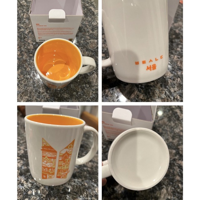 【新品未使用】BTS 公式 マグカップ PTD city mug