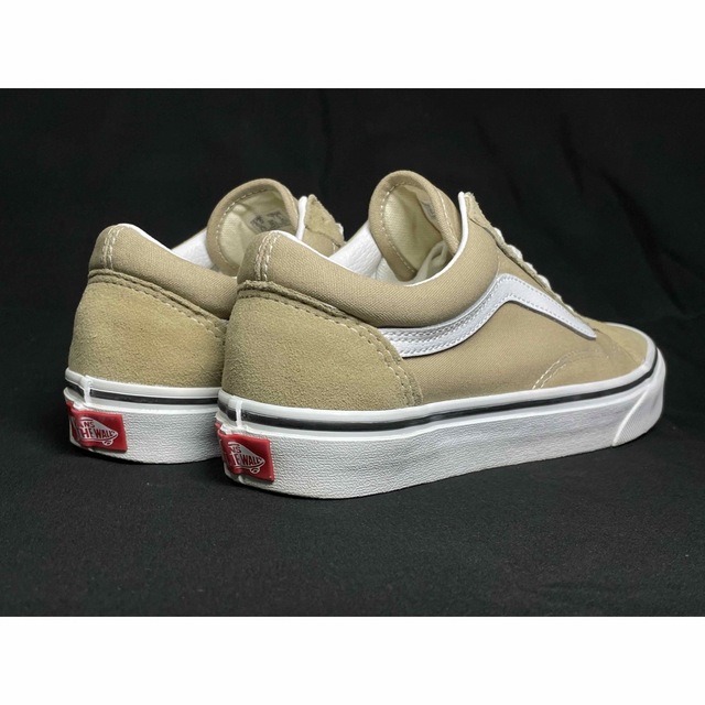 【極美品】VANS オールドスクール 24 ベージュ スエード 5
