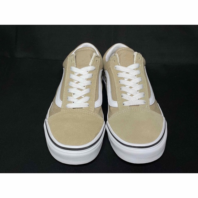 【極美品】VANS オールドスクール 24 ベージュ スエード 2