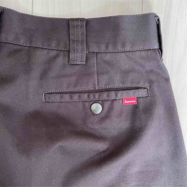 Supreme(シュプリーム)のsupreme work pants 32 Brown 22SS メンズのパンツ(ワークパンツ/カーゴパンツ)の商品写真