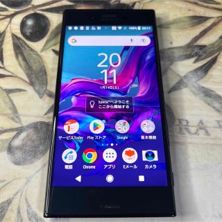 エクスペリア(Xperia)のXperia XZ Navy 32 GB SIMフリー(スマートフォン本体)