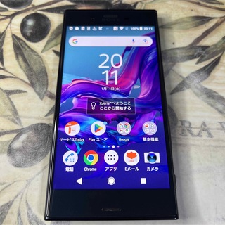 エクスペリア(Xperia)のXperia XZ Navy 32 GB SIMフリー(スマートフォン本体)