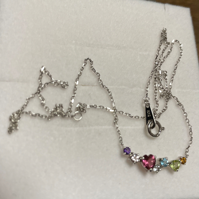 JEWELRY TSUTSUMI(ジュエリーツツミ)のツツミ マルチストーン ネックレス レディースのアクセサリー(ネックレス)の商品写真