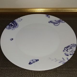 ウェッジウッド(WEDGWOOD)の新品☆WEDGWOOD ジャスパーコンラン ブルーバタフライ プレート 2枚(食器)