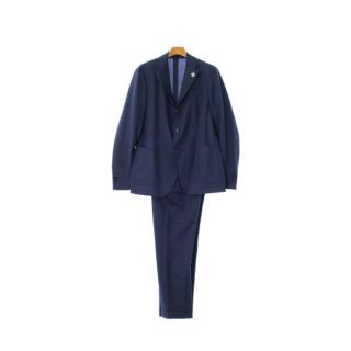 ラルディーニ(LARDINI)のLARDINI セットアップ・スーツ（その他） 50/50(XL位) 紺 【古着】【中古】(その他)