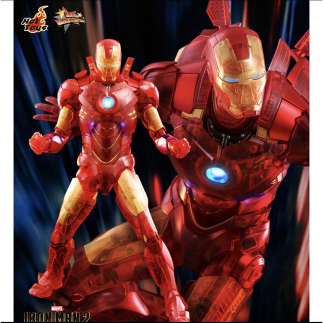 Hot Toys(ホットトイズ)の【新品未開封 】ホットトイズ アイアンマン・マーク4（ホログラフィック版） エンタメ/ホビーのフィギュア(アメコミ)の商品写真