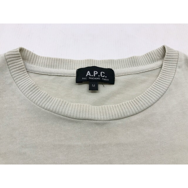 A.P.C(アーペーセー)のA.P.C.（アーペーセー）ポケット 長袖Tシャツ【中古】【007】 メンズのトップス(Tシャツ/カットソー(七分/長袖))の商品写真