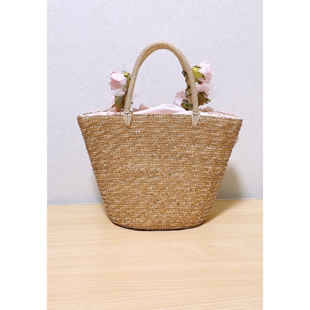 BABY,THE STARS SHINE BRIGHT(ベイビーザスターズシャインブライト)のLe bouquet かごBag 本日削除 レディースのバッグ(かごバッグ/ストローバッグ)の商品写真