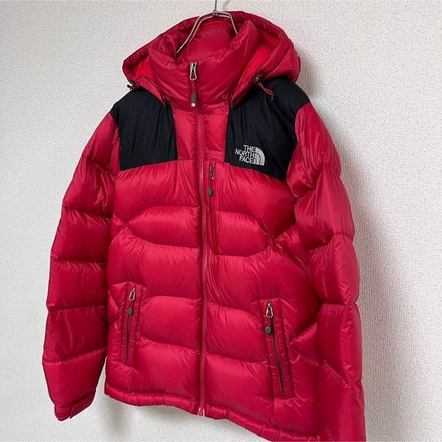 THE NORTH FACE(ザノースフェイス)のノースフェイス　ダウンジャケット　サミットシリーズ　メンズ　XSサイズ　レッド メンズのジャケット/アウター(ダウンジャケット)の商品写真