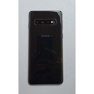 SIMフリー Galaxy S10 Prism Black 128 GB auスマホ/家電/カメラ