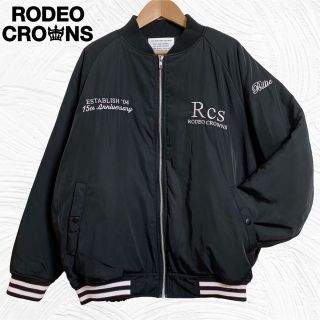 ロデオクラウンズ(RODEO CROWNS)の【美品】RODEO CROWNS ブルゾン　中綿　黒(ブルゾン)