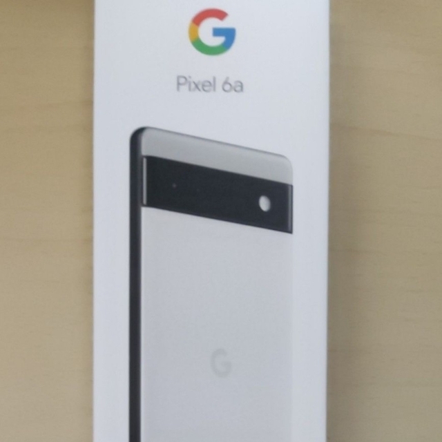 【新品未使用】Google Pixel6a Chalk SIMフリー