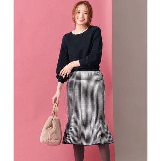 エニィスィス(anySiS)のanysis 【2SET】ミニチェックジャガード セットアップ M 新品(セット/コーデ)