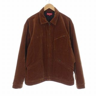 シュプリーム(Supreme)のSUPREME 20AW Velvet Work Jacket XL 茶(ブルゾン)