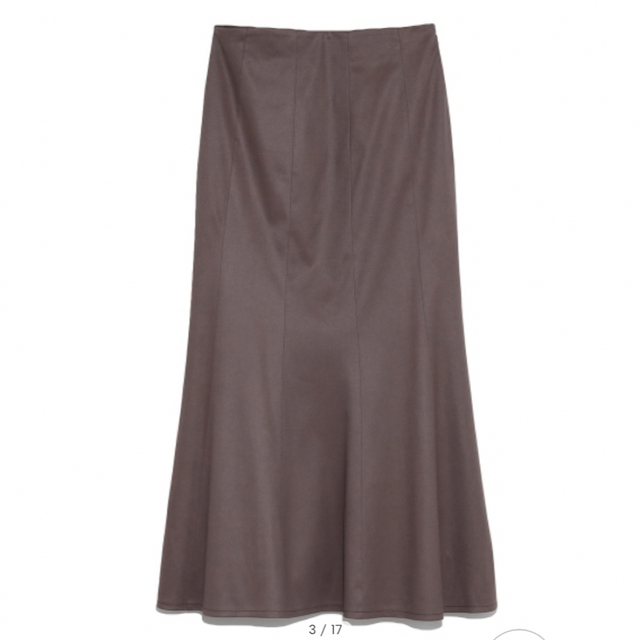 FRAY I.D(フレイアイディー)のフレイアイディー　❤︎   フェイクスエードスカート レディースのスカート(ロングスカート)の商品写真
