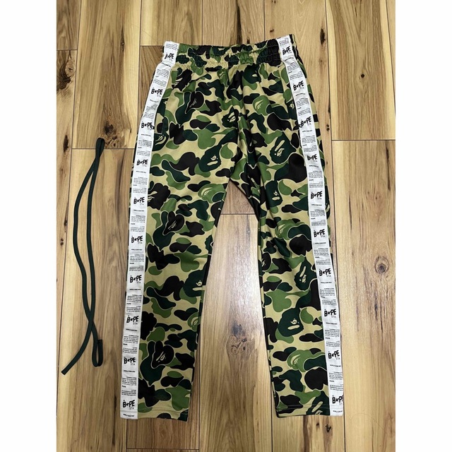 A bathing ape トラックパンツ S 中華のおせち贈り物 4320円引き