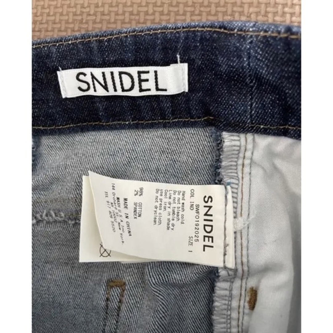 SNIDEL(スナイデル)のスナイデル SNIDEL 2way デニム オールインワン【IND】サイズ：1 レディースのパンツ(オールインワン)の商品写真