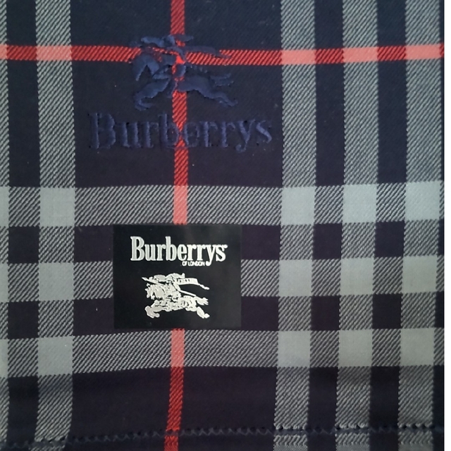 BURBERRY(バーバリー)のBURBERRY　ハンカチ２枚セット メンズのファッション小物(ハンカチ/ポケットチーフ)の商品写真
