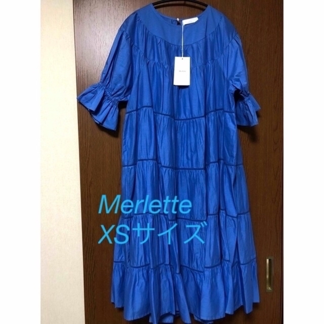 Merlette マーレット　ワンピース　ティアード　パラディス　新品　XS