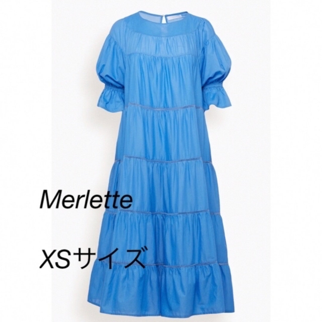 Merlette マーレット　ワンピース　ティアード　パラディス　XS