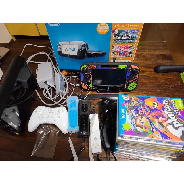 WiiU すぐ遊べるセット+ソフト10本(うち2本は内部データ)付き # www