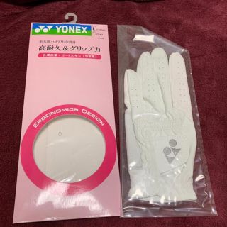 ヨネックス(YONEX)の⛳️💝新品未使用💝YONEX レディースグローブ💝サイズＬ(その他)