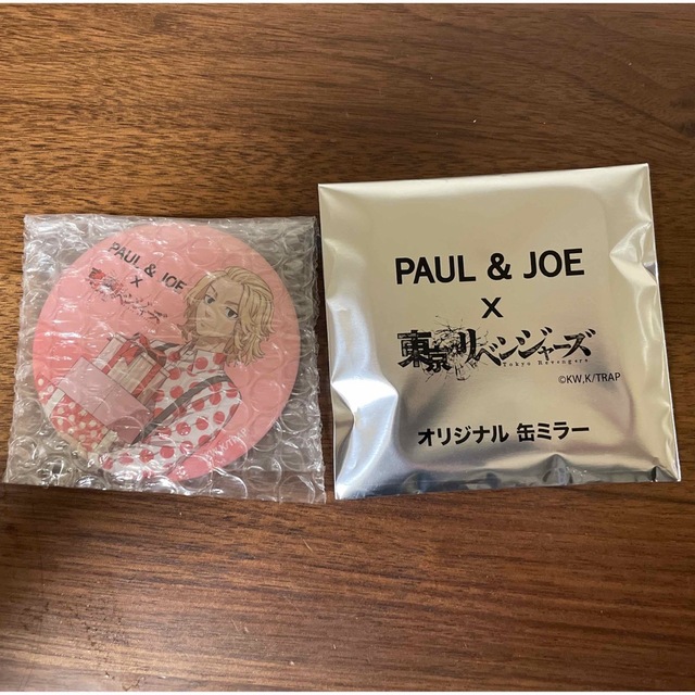 Paul & JOE ノベルティ 東京リベンジャーズ ミラー　マイキー　限定品 エンタメ/ホビーのおもちゃ/ぬいぐるみ(キャラクターグッズ)の商品写真