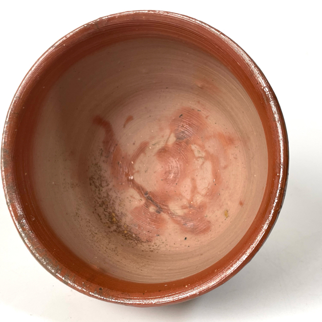 作家物 陶芸家 人間国宝 藤原啓 備前 緋襷 茶碗 抹茶 共箱 魅了 19380