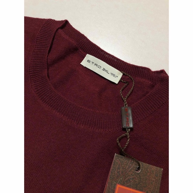 ETRO/エトロ☆超々最高級一生モノニット☆新品/未使用☆20万☆3XL☆訳