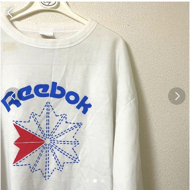 USA vintage Reebok リーボック　ロゴ スウェット　裏起毛