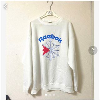 リーボック(Reebok)のUSA vintage Reebok リーボック　ロゴ スウェット　裏起毛(トレーナー/スウェット)